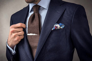 Зажимы для галстуков – тонкое подчеркивание вашего стиля